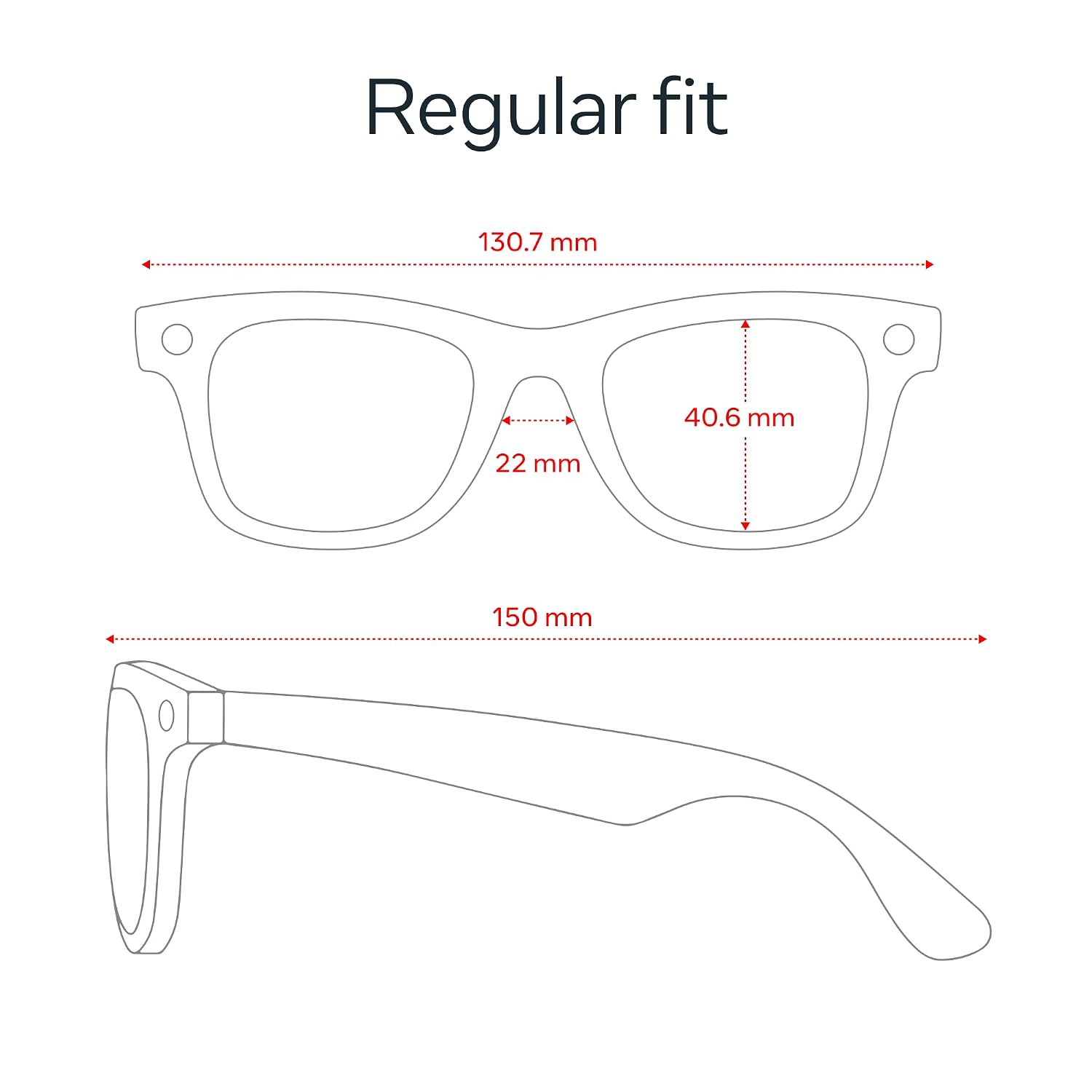 Ray-Ban Meta (Gen 2), Wayfarer, Matte Black | Smart AI Glasses for Men, Women, 2X Battery Life, 3K Ultra HD Resolution, 12 MP Ultra-Wide Camera, Audio, Video. Polarized Gradient Graphite Lenses