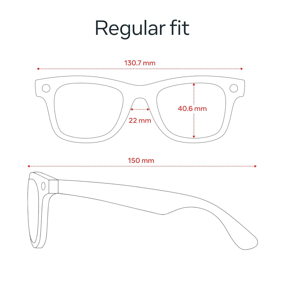 Ray-Ban Meta (Gen 2), Wayfarer, Matte Black | Smart AI Glasses for Men, Women, 2X Battery Life, 3K Ultra HD Resolution, 12 MP Ultra-Wide Camera, Audio, Video. Polarized Gradient Graphite Lenses