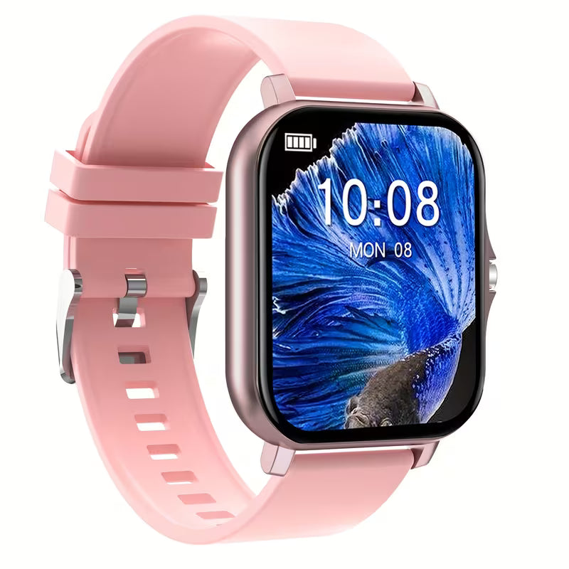 Premium Large-Screen Smartwatch with HD Voice Calls – Android & iPhone Compatible