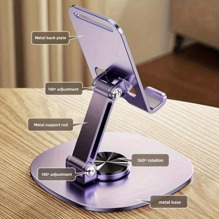 Premium 360° Rotating Phone Stand with Foldable Design
