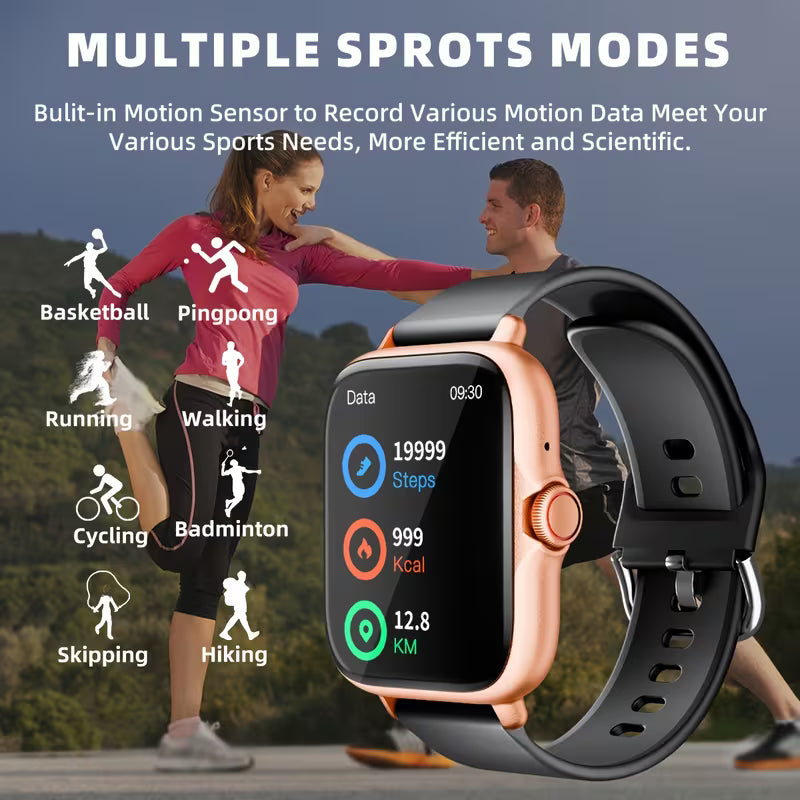 Advanced Smartwatch with 1.83" Full Touch Screen Display