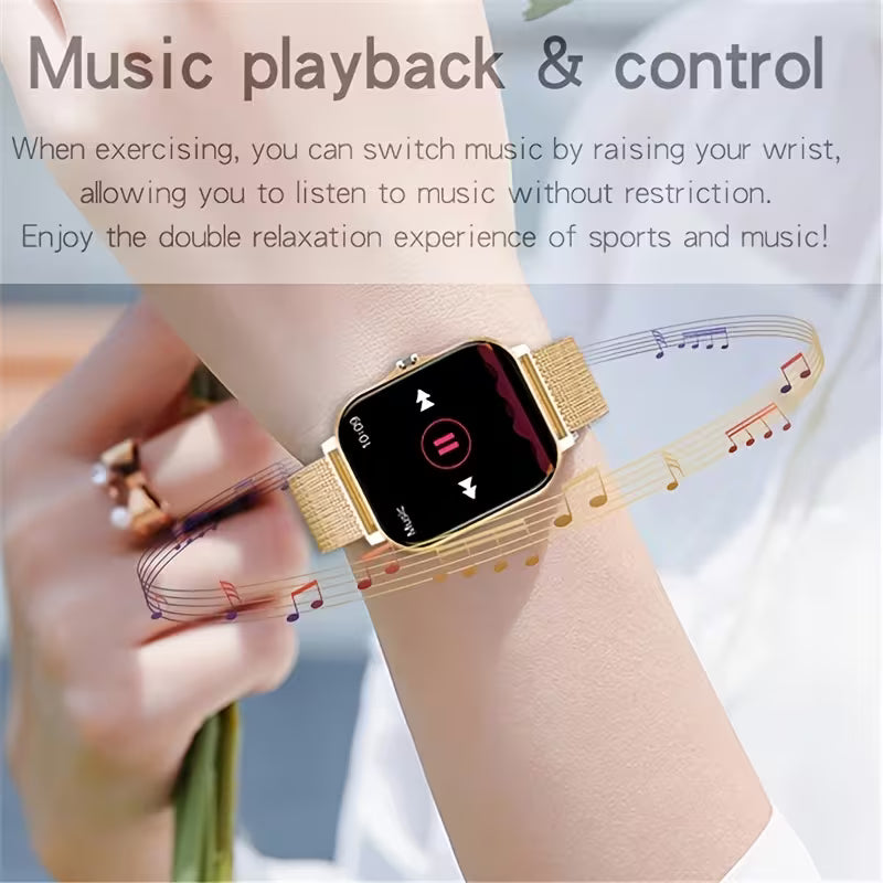 VETXI Smartwatch - Full Touch HD Display , Perfect for Men-Women