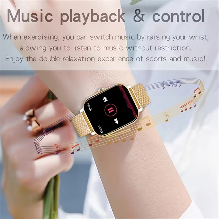 VETXI Smartwatch - Full Touch HD Display , Perfect for Men-Women