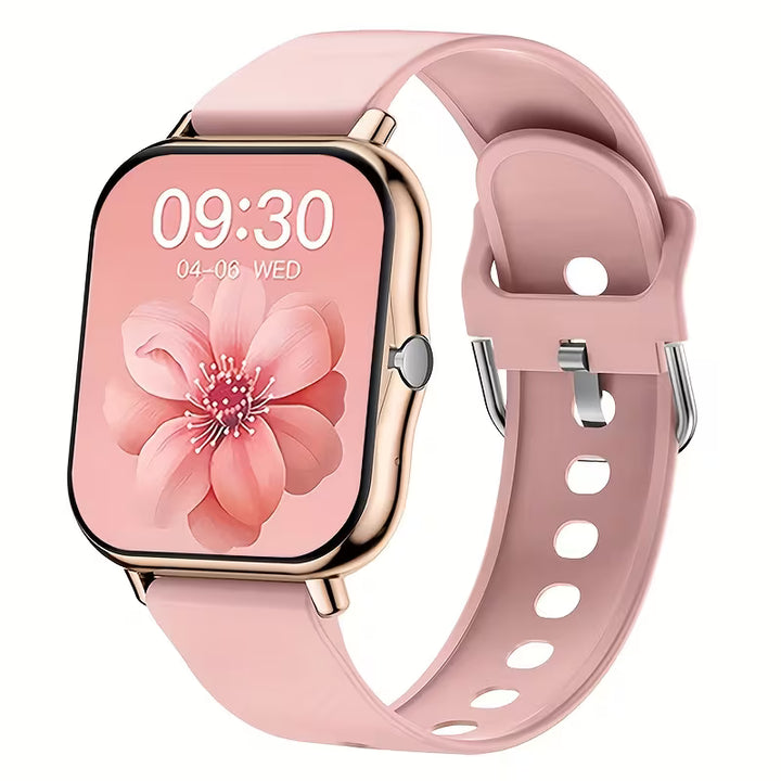Full Touch Screen Smart Watch with Wireless Calling – Men &amp; Women, Long Battery Life, Alloy Case