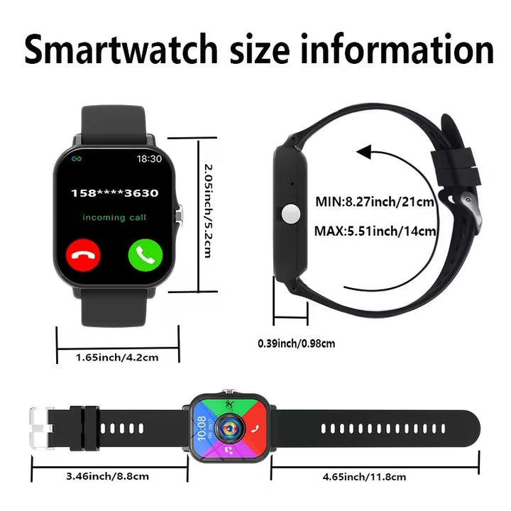 Smart Watch with Wireless Communication, Multiple Sports Modes &amp; AI Voice Assistant for Men and Women