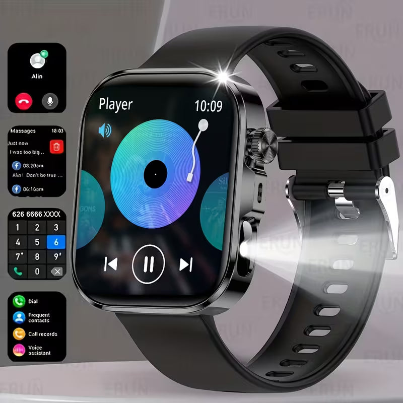 HD Full-Touch Smartwatch - Wireless Calling, Multiple Sports Modes
