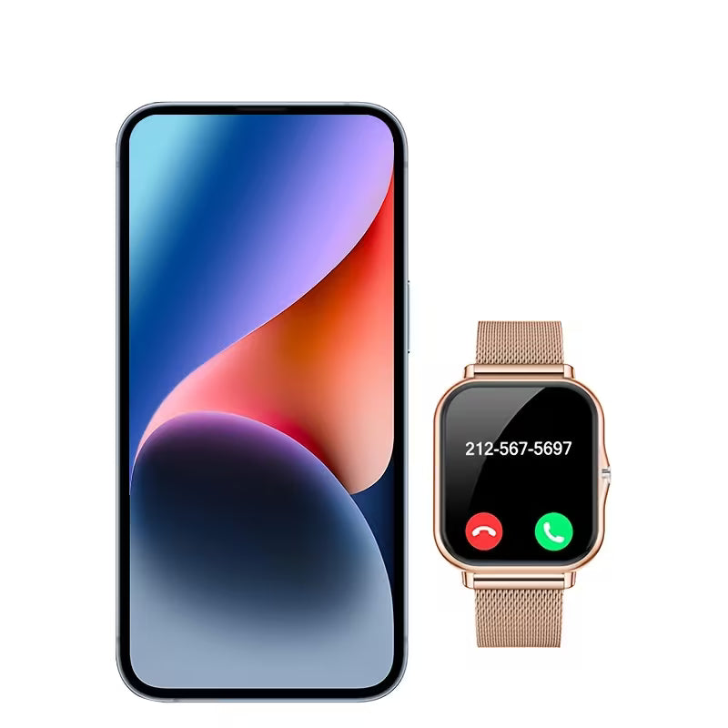 Android-Compatible Full Touchscreen Smartwatch for Men and Women