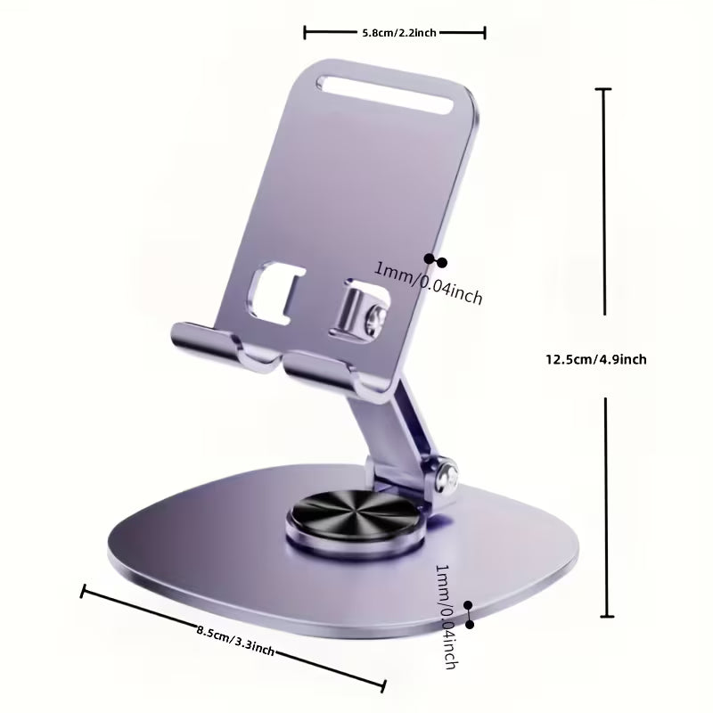Premium 360° Rotating Phone Stand with Foldable Design