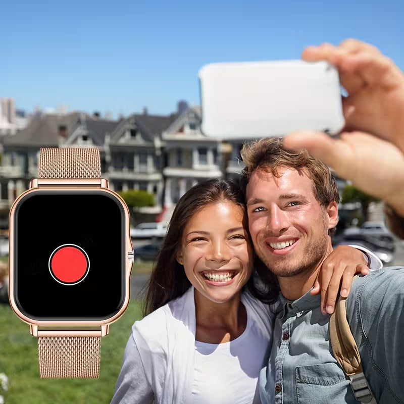 Android-Compatible Full Touchscreen Smartwatch for Men and Women