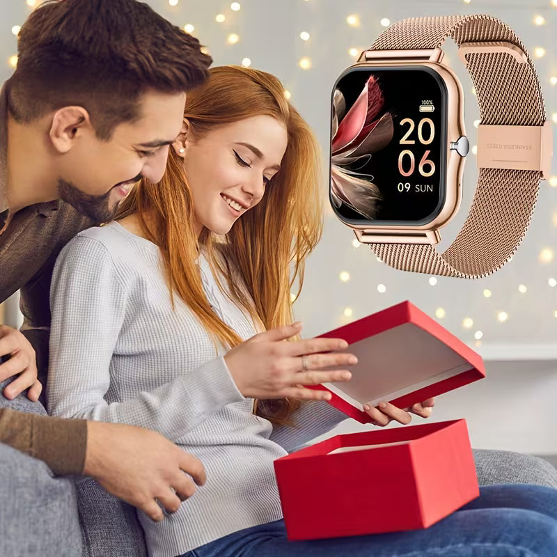 Android-Compatible Full Touchscreen Smartwatch for Men and Women