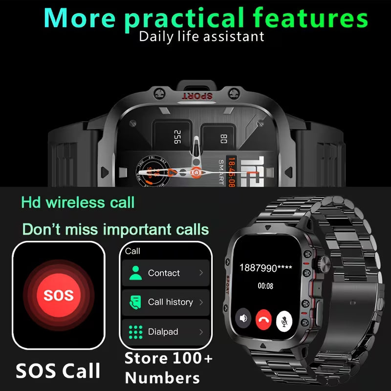 Rugged Smart Watch for Men