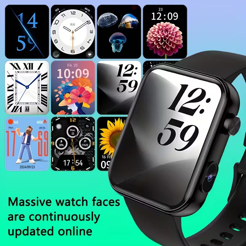 4K Camera Smartwatch with Wireless Calling - Fashion Forward Sports Watch 2025