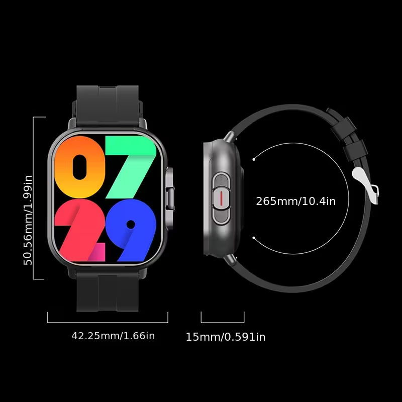 2-in-1 Smartwatch with Built-In TWS Earphones | Wireless Charging | HD Display | Sports Modes