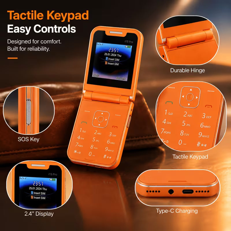 Mini Flip Phone | Dual SIM