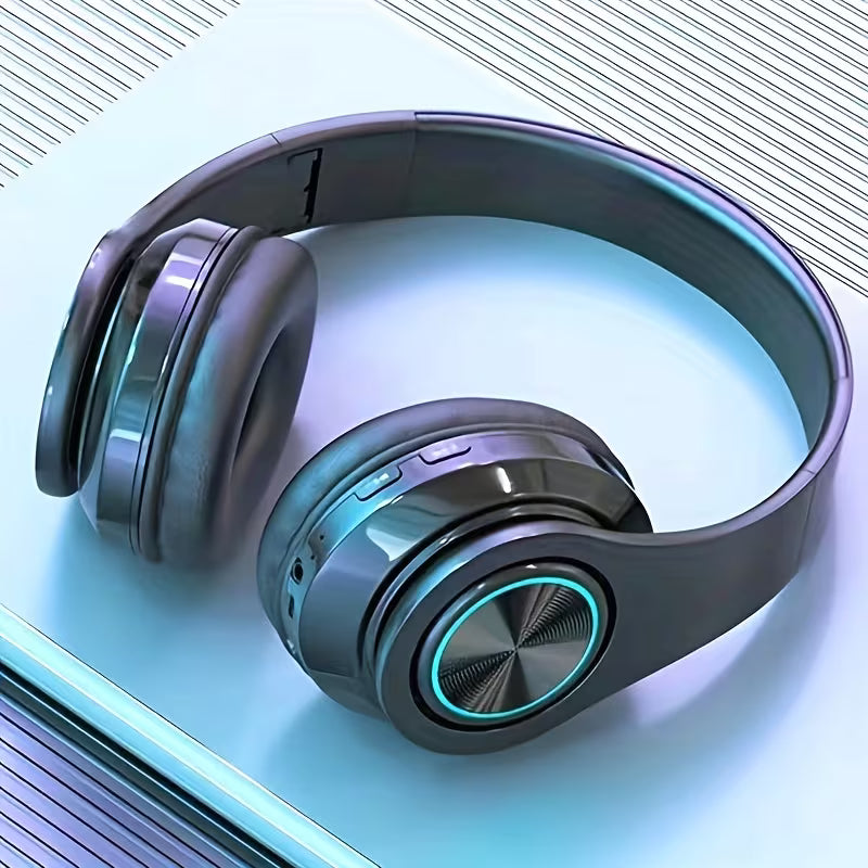 Luminous Wireless Headphones - 3-in-1 Bluetooth, Wired &amp; Plug-in Connectivity