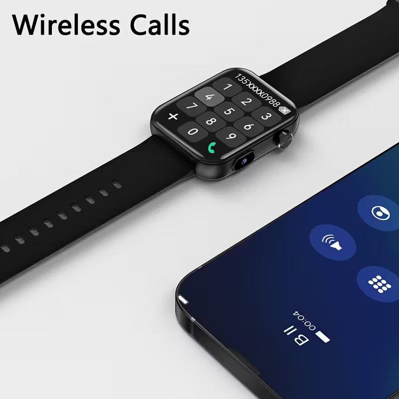 4K Camera Smartwatch with Wireless Calling - Fashion Forward Sports Watch 2025