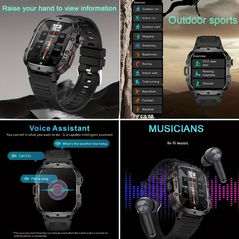 Rugged Smart Watch for Men