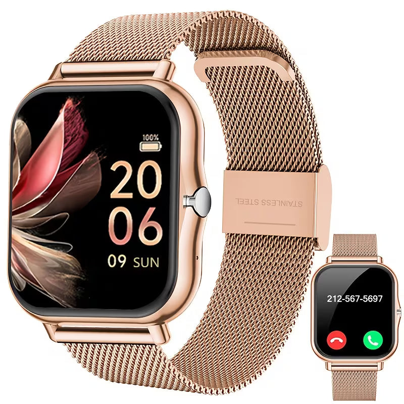 Android-Compatible Full Touchscreen Smartwatch for Men and Women