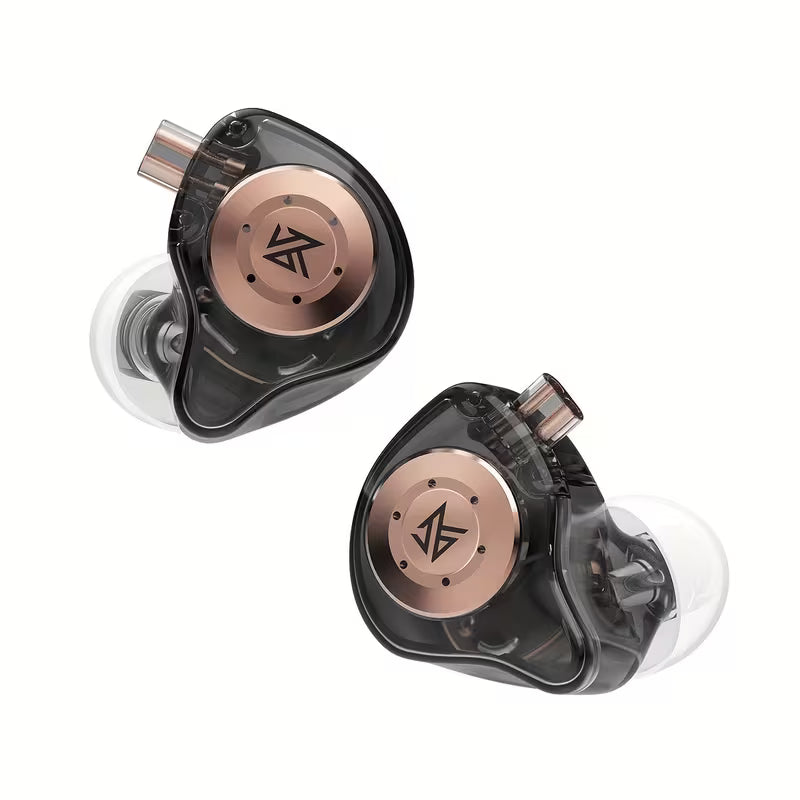 KZ EDX Pro In Ear Monitor Headphones Wired IEM Earphones Dual DD Hifi Stereo Sound Earphones Noise Cancelling Earbuds