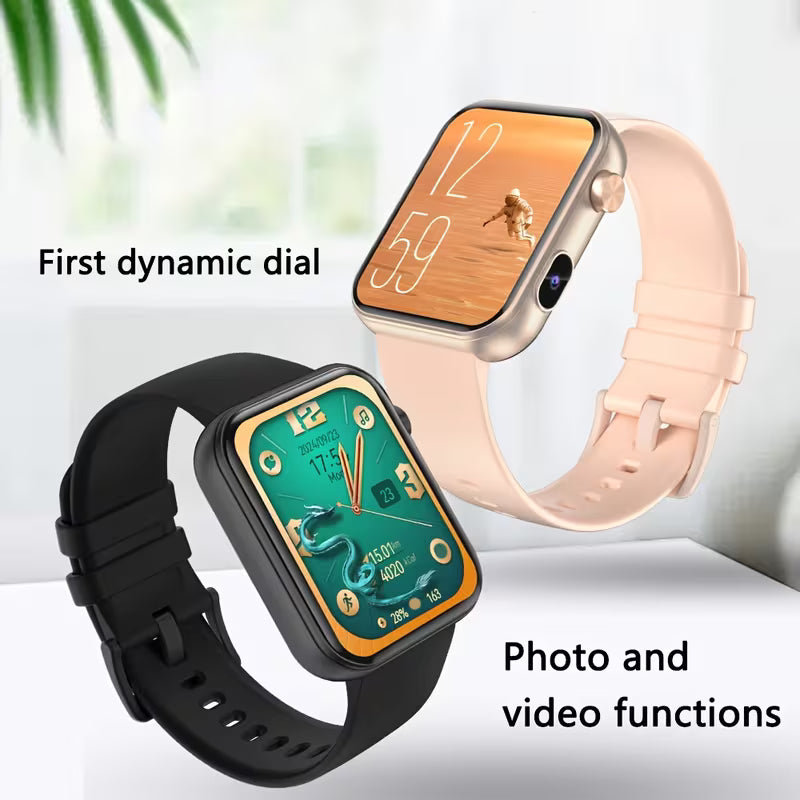 4K Camera Smartwatch with Wireless Calling - Fashion Forward Sports Watch 2025