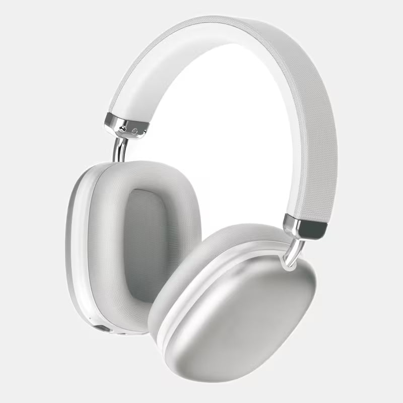 Premium Wireless Headphones with Built-In Mic – Foldable Design for Travel, Work & Gaming