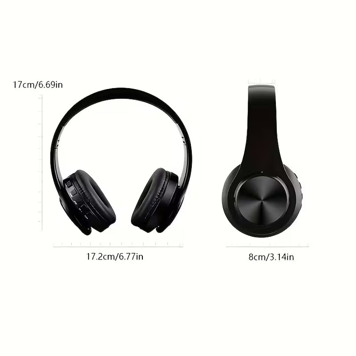 Luminous Wireless Headphones - 3-in-1 Bluetooth, Wired &amp; Plug-in Connectivity