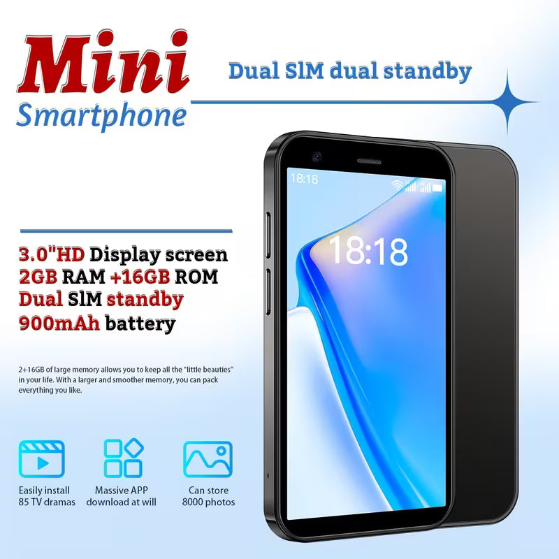 Compact Mobile Phone – Easy-to-Use Device for Calling Ideal Holiday Gift