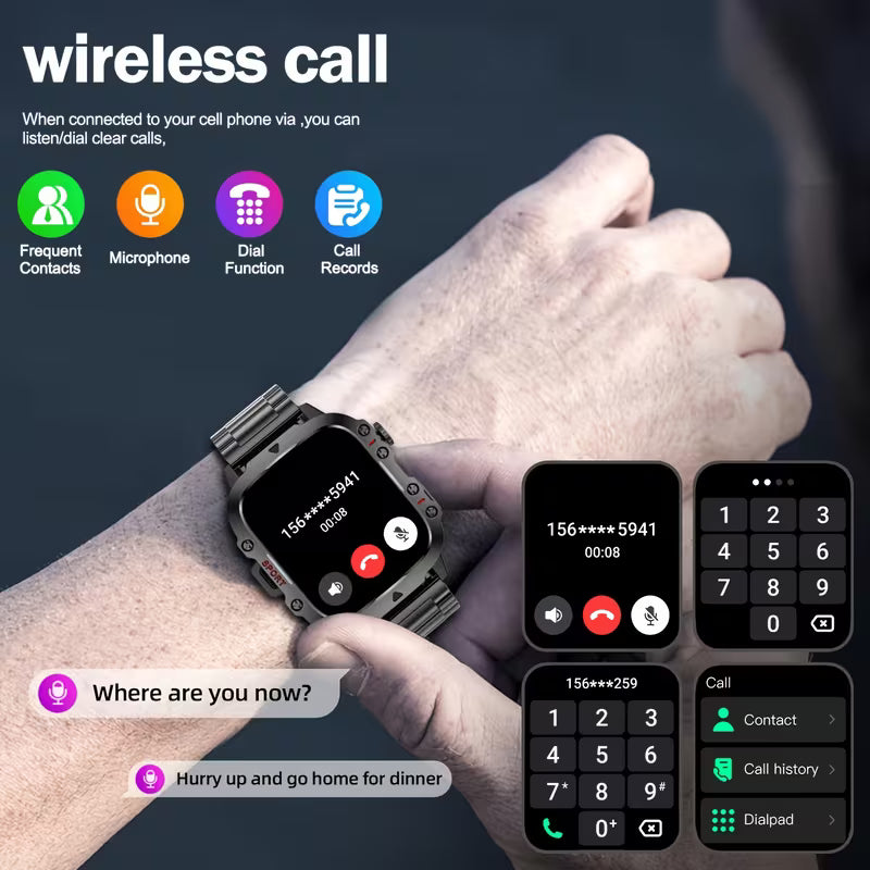 Rugged Smart Watch for Men